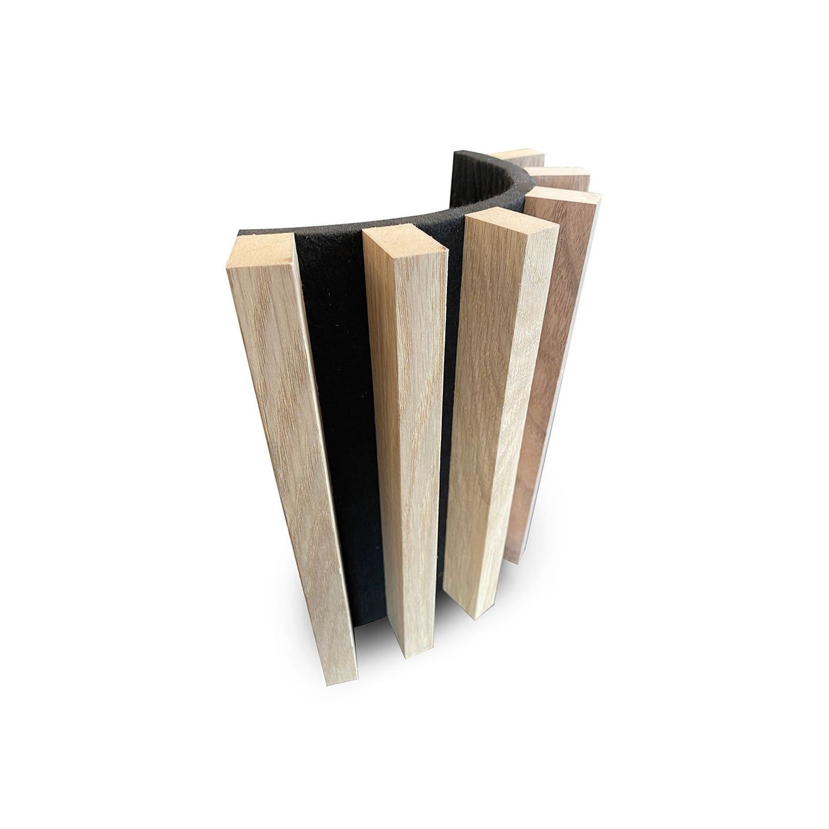 WOODFLEX Flexible Acoustic Battened Wood Slat Panel gallery detail image