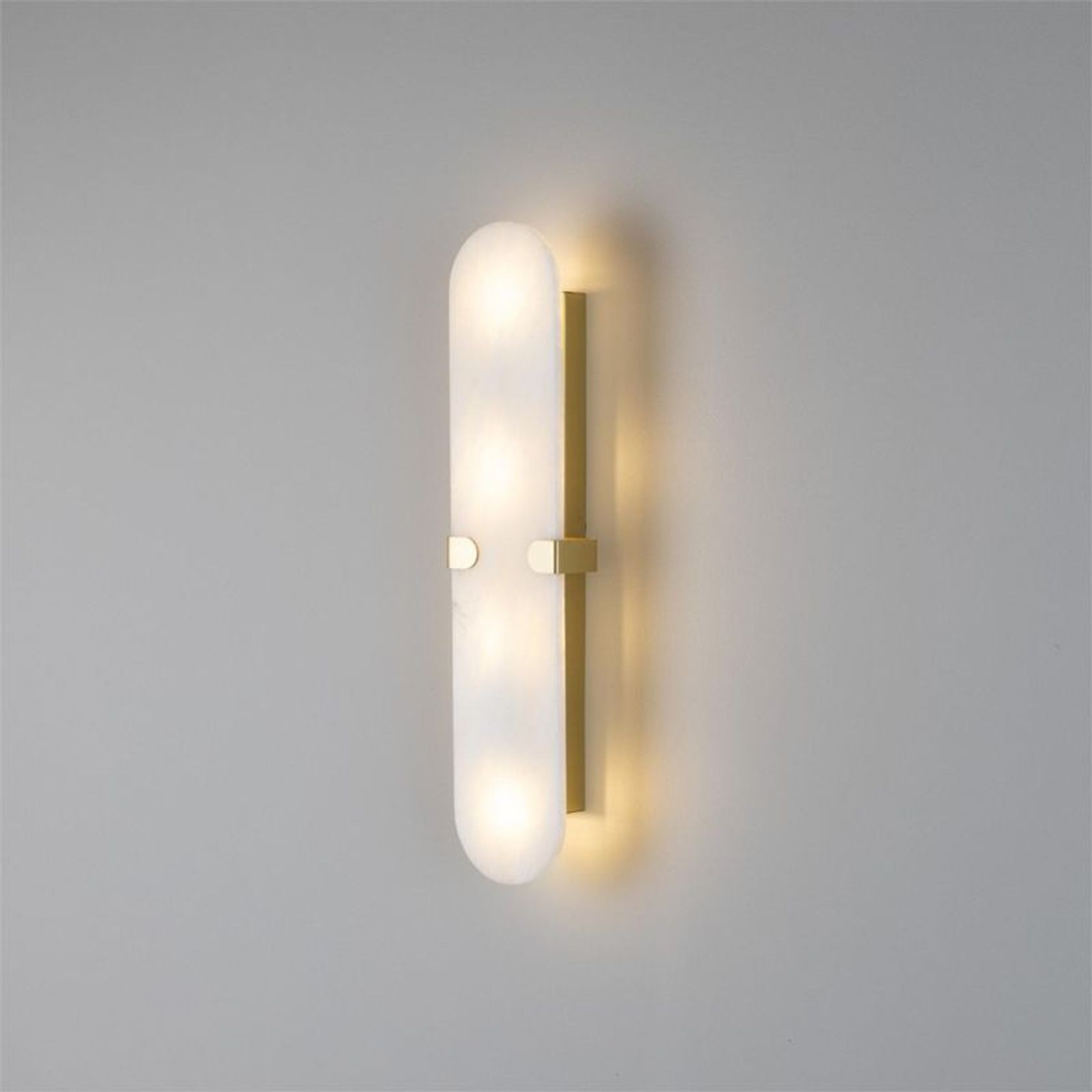 Lothian Alabaster IP44 Wall Light gallery detail image