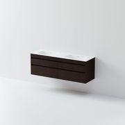 Luxe 1800 Wall Hung Double Basin Vanity | 4 Drawer gallery detail image