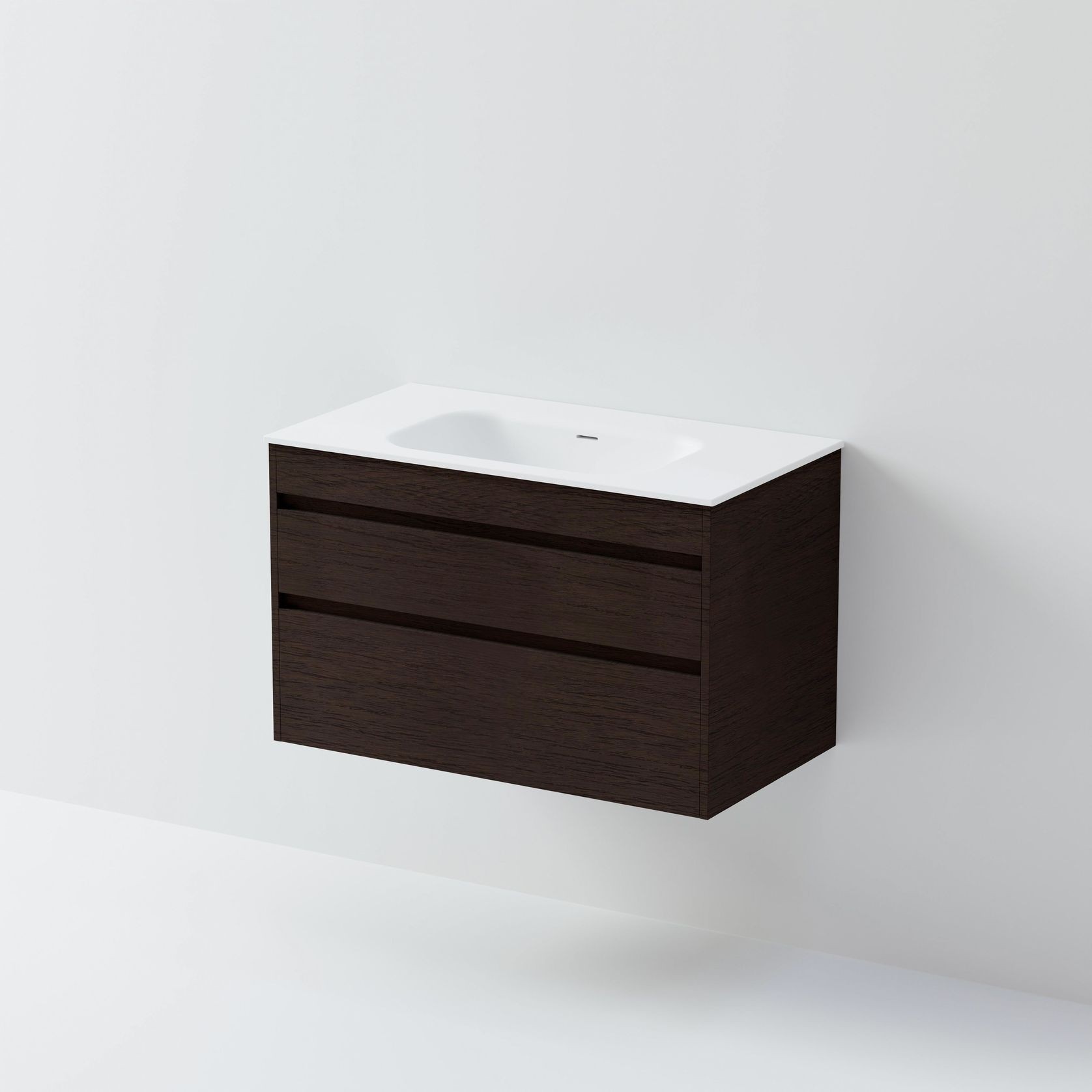 Code Luxe 900 Wall Hung Vanity | 2 Drawer gallery detail image
