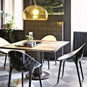 Small FL/Y Suspension Lamp - Opaque gallery detail image