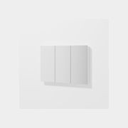 Luxe 1050mm Mirror Cabinet | 3 Door gallery detail image
