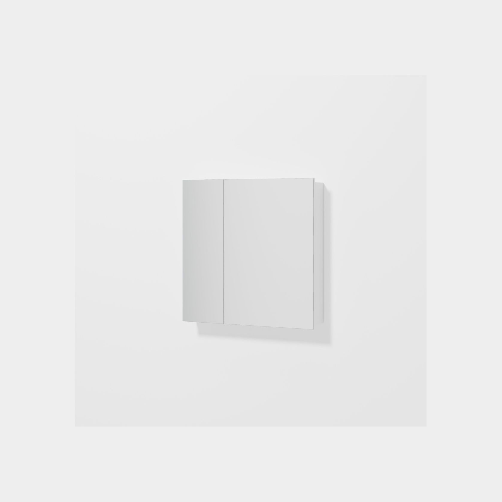 Luxe 750mm Mirror Cabinet | 2 Door gallery detail image