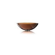 Milano 430 Round Vessel Basin Ambra Translucent gallery detail image