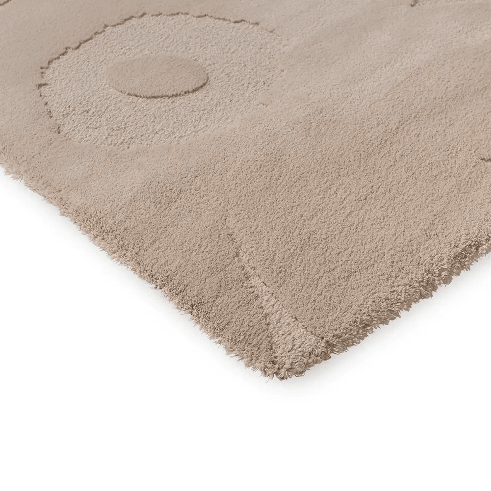 Marimekko Unikko - Light Beige | 100% Wool Designer Floor Rug gallery detail image