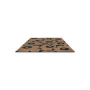 Marimekko Unikko in Rose and Black | Designer Floor Rug gallery detail image
