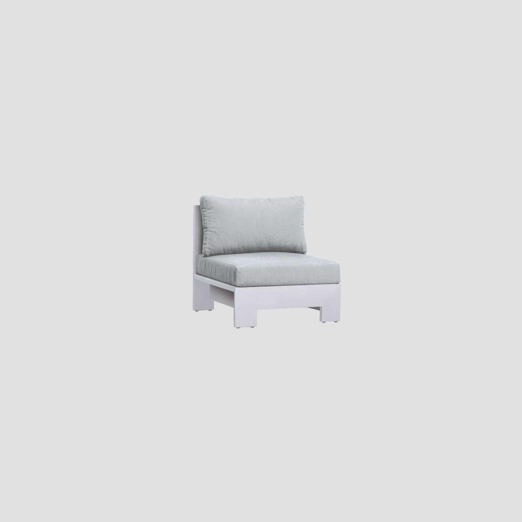 Mackenzie Alu Centre Sofa Section gallery detail image