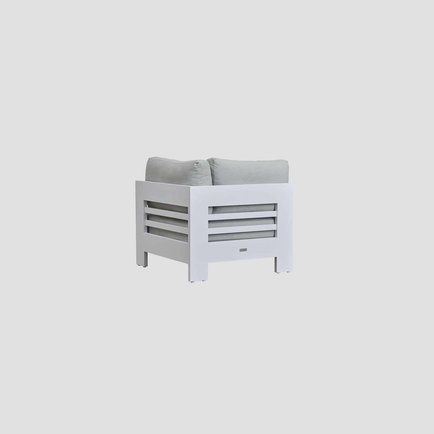 Mackenzie Alu Corner Sofa Section gallery detail image