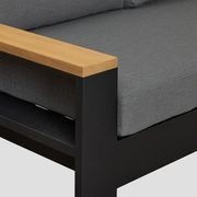 Mackenzie Alu Double Sofa gallery detail image