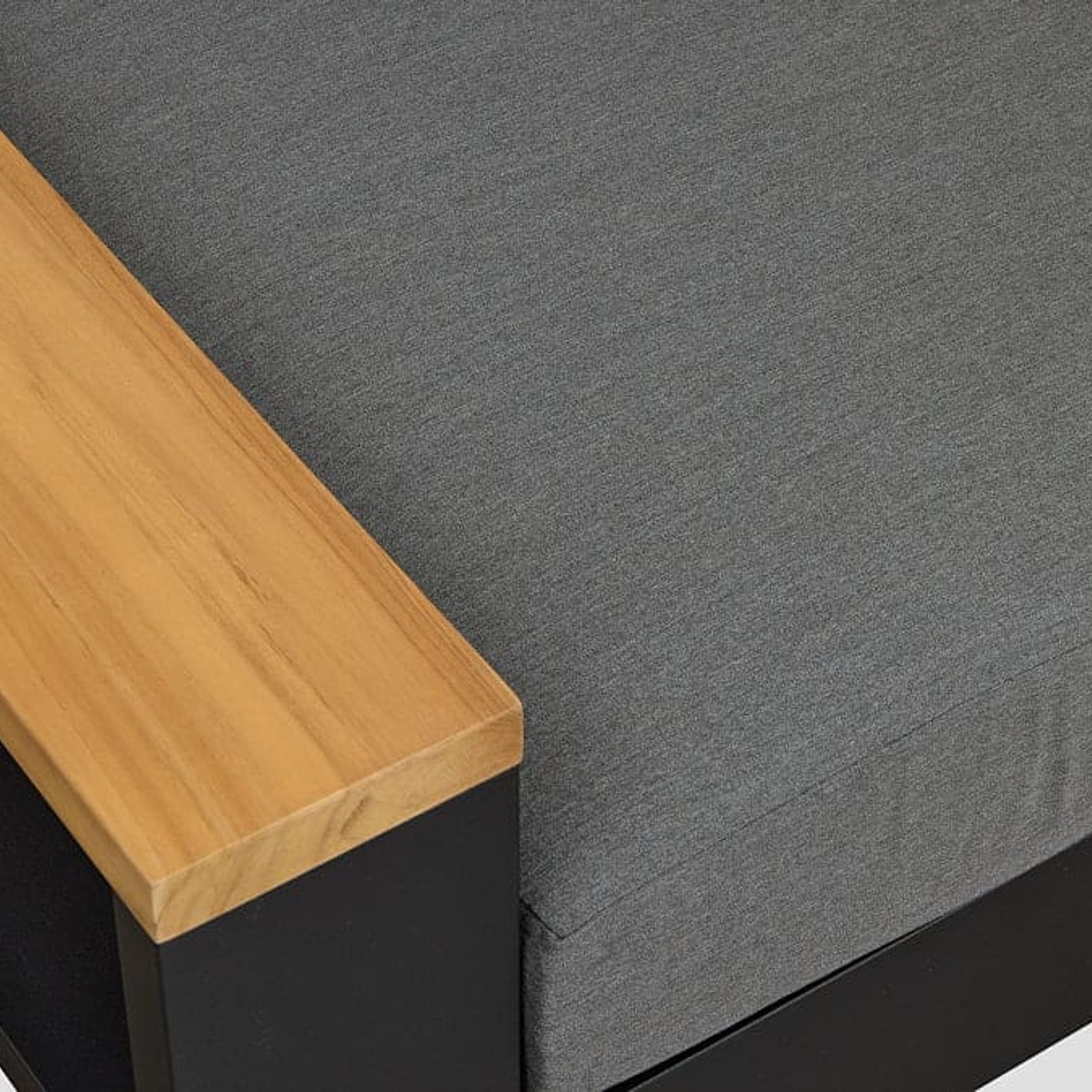 Mackenzie Alu Corner Sofa Section gallery detail image