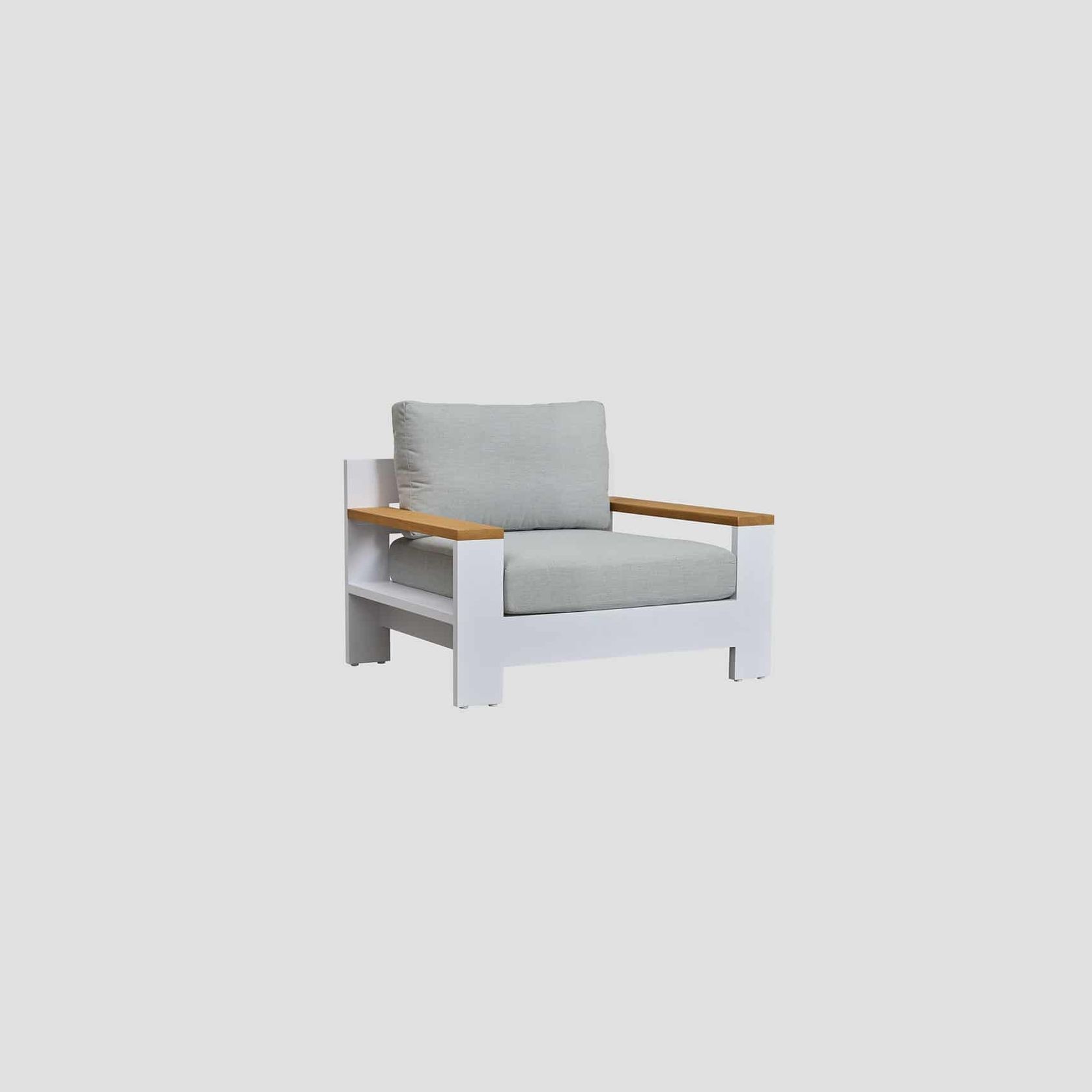 Mackenzie Alu Single Sofa gallery detail image