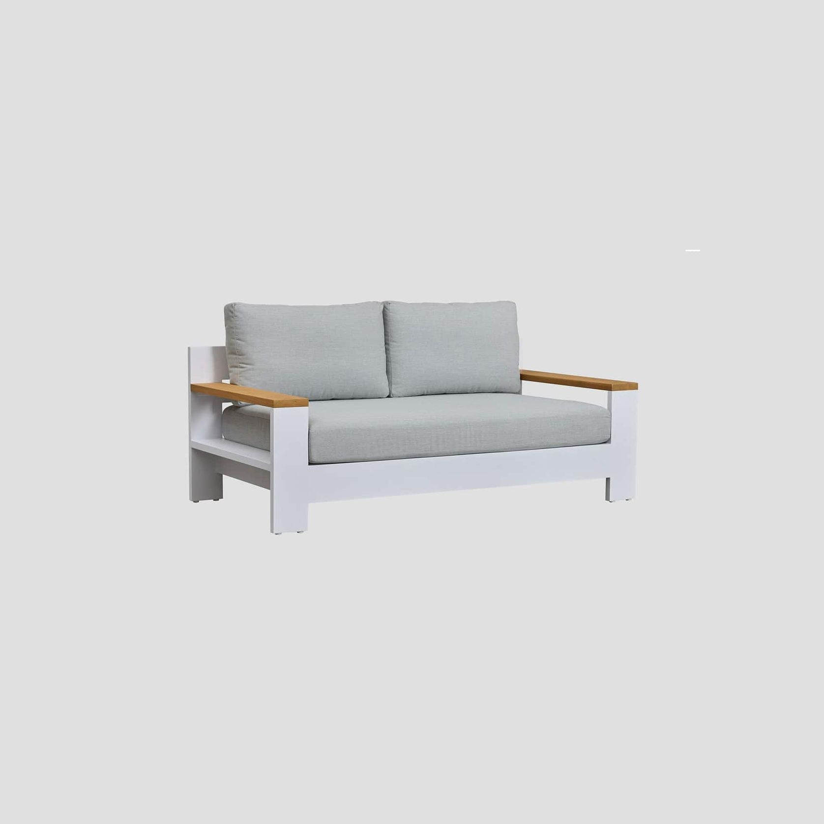 Mackenzie Alu Double Sofa gallery detail image