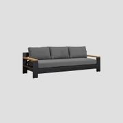 Mackenzie Alu Triple Sofa gallery detail image