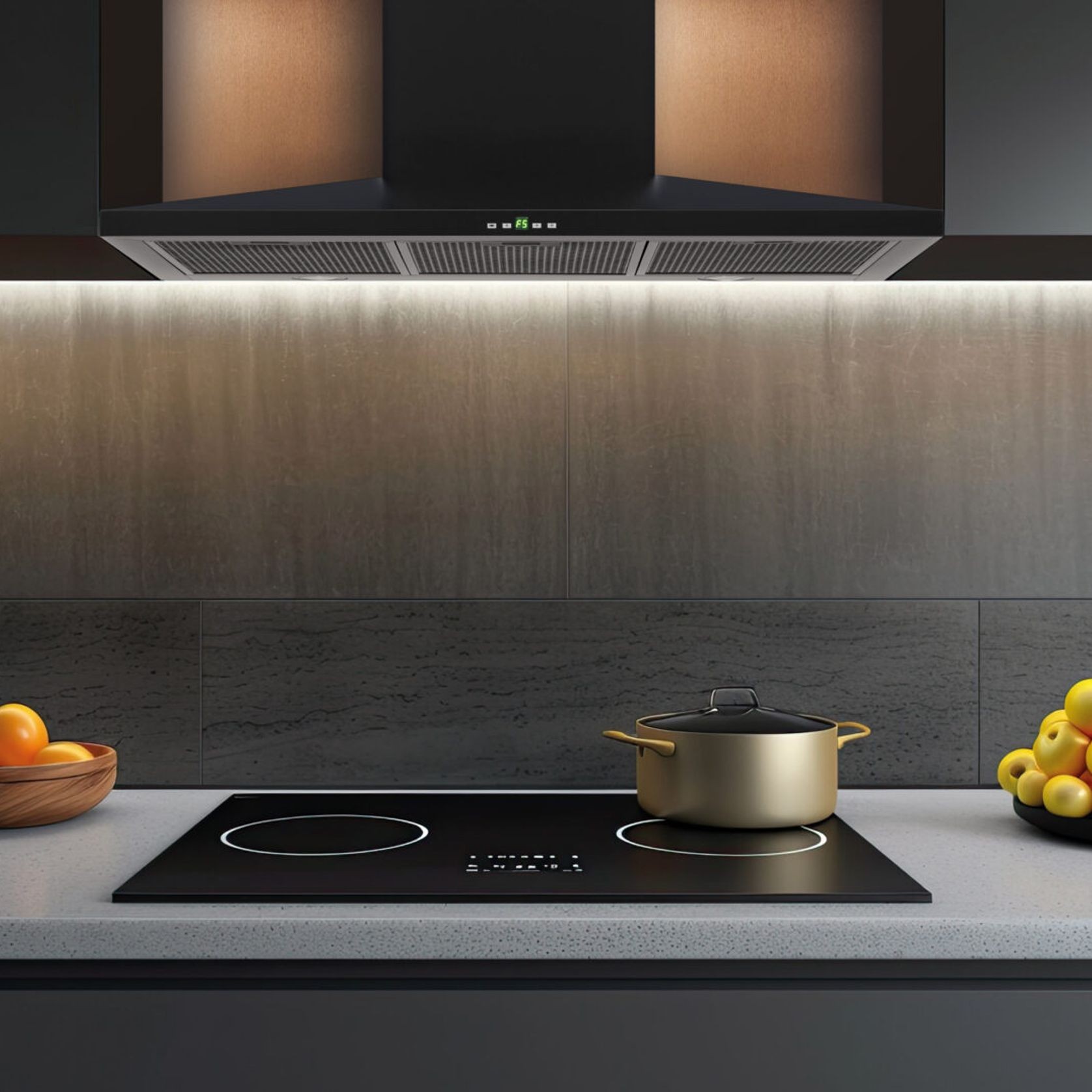Martina 900mm Wall Mount Rangehood gallery detail image