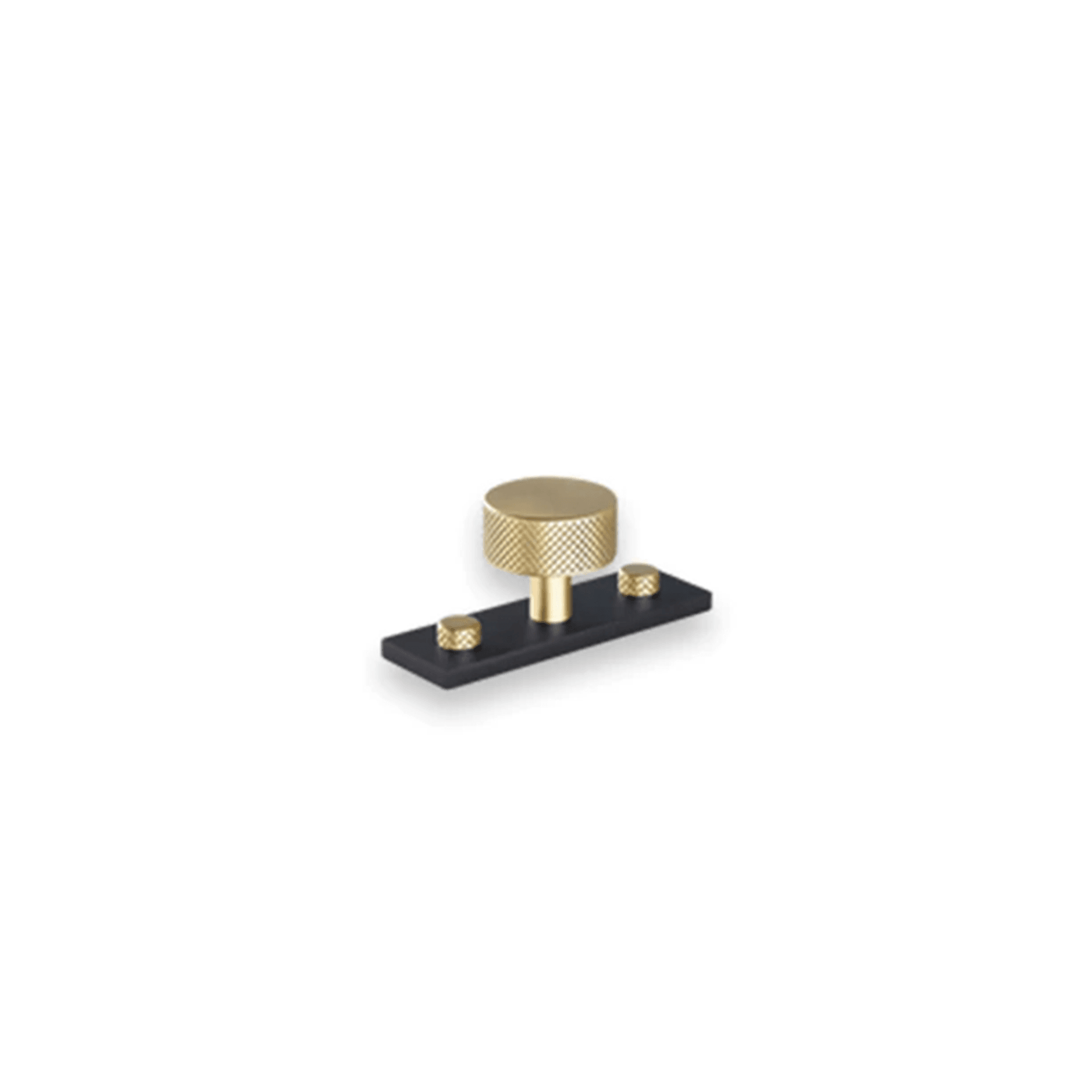 Armac Martin - Mix1 Diamond Knurled Knob w Back Plate gallery detail image