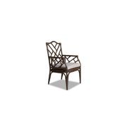 Chippendale Rattan Dining Armchair gallery detail image