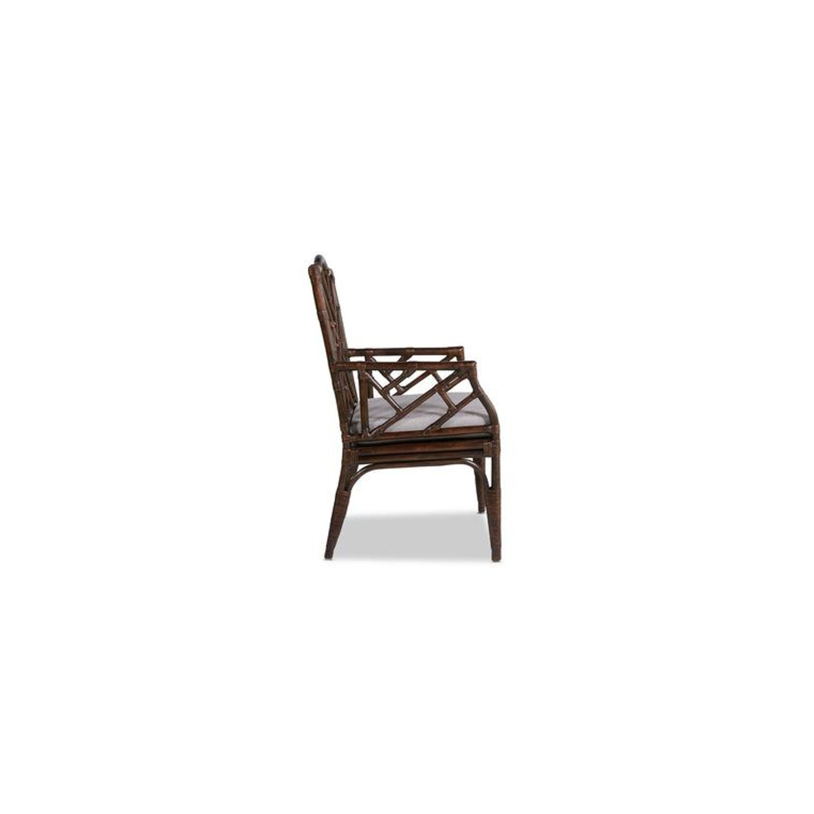 Chippendale Rattan Dining Armchair gallery detail image