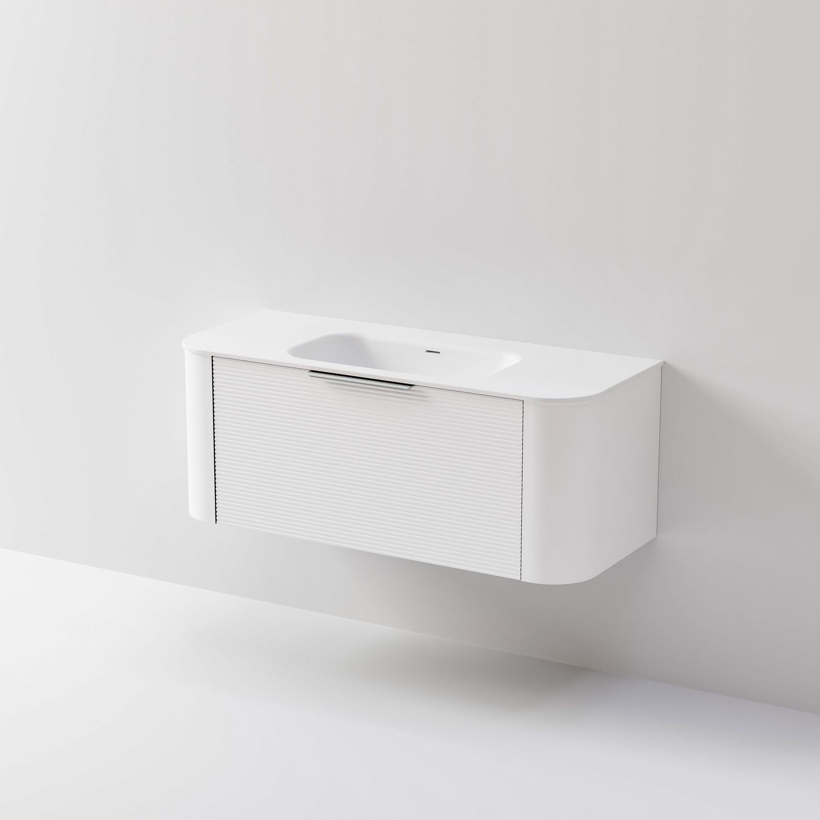 Nature 1200 Vanity | Inset Basin & Orchard Drawer Front gallery detail image
