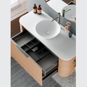 Nature 1200 Vanity | Inset Basin & Pillar Drawer Front gallery detail image