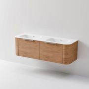 Nature 1500 Vanity | Double Inset Basin & Orchard Drawer Front gallery detail image