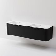 Nature 1800 Vanity | Double Inset Basin & Orchard Drawer Front gallery detail image