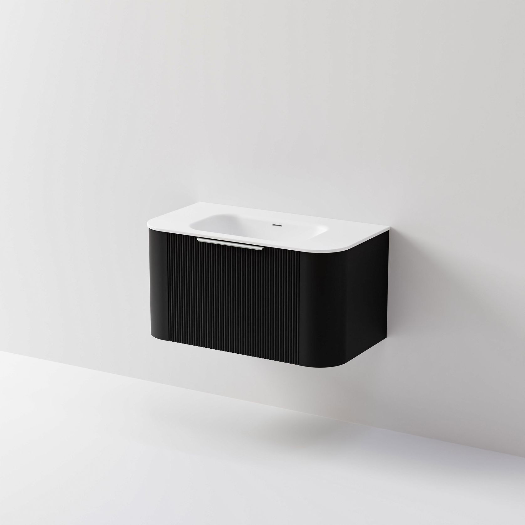 Nature 900 Vanity | Inset Basin & Pillar Drawer Front gallery detail image