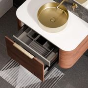 Nature 900 Vanity | Inset Basin & Pillar Drawer Front gallery detail image
