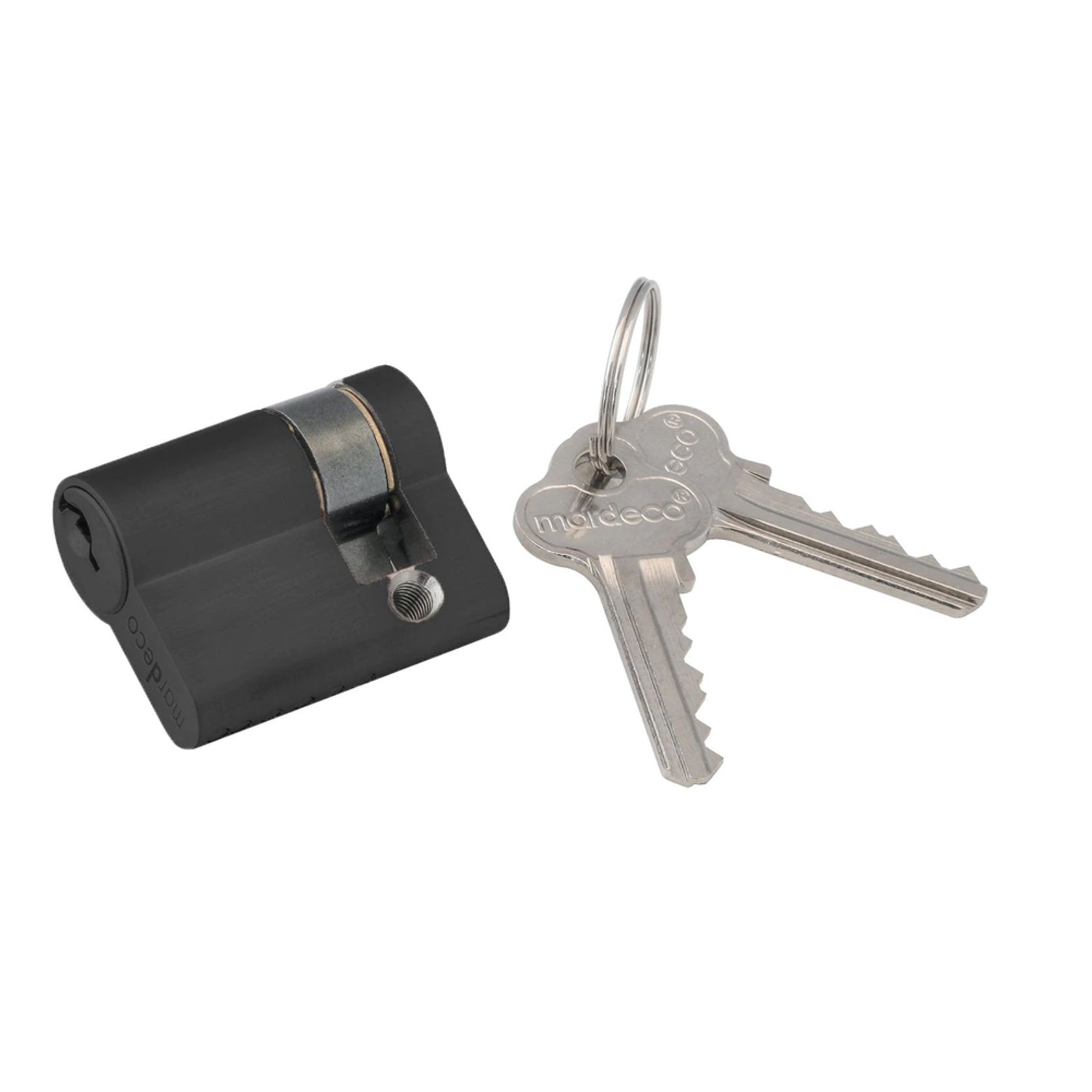 Mardeco 'M' Series C4 Euro Cylinder  3 Pin 27mm Matt Black for BL8104/SET Euro Lock BL8500/27 gallery detail image