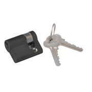 Mardeco 'M' Series C4 Euro Cylinder  5 Pin 39mm Matt Black for BL8104/SET Euro Lock BL8500/39 gallery detail image