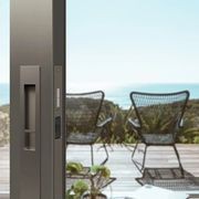 Mardeco 'M' Series Flush Pull Euro Lock Set Key Locking Bronze for Timber and Aluminum Doors BR8104/SET *No Cylinder* gallery detail image