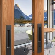 Mardeco 'M' Series Flush Pull Euro Lock Set Key Locking Bronze for Timber and Aluminum Doors BR8104/SET *No Cylinder* gallery detail image