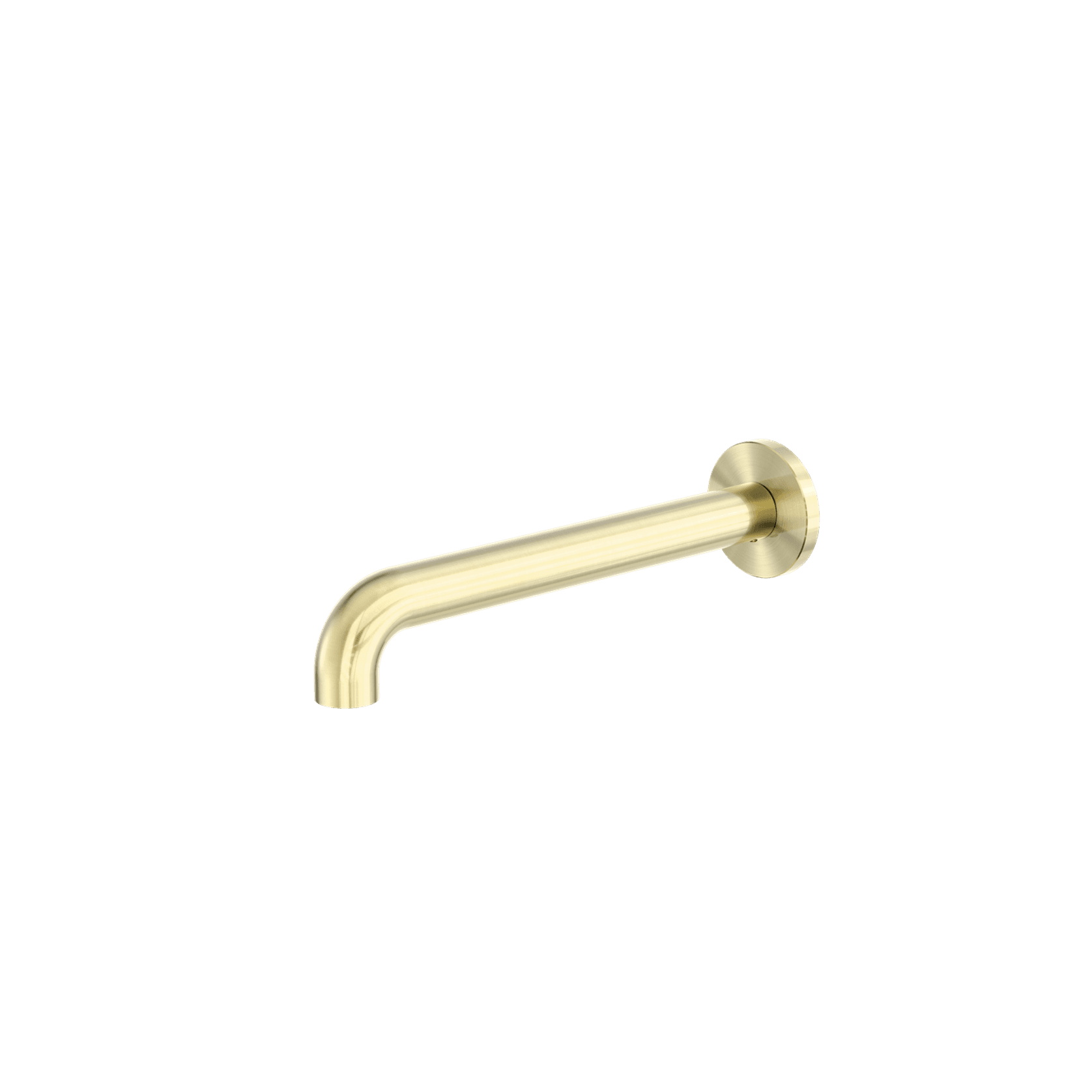 Zen SS316L Round Basin/Bath Spout 230mm | Brushed Gold gallery detail image