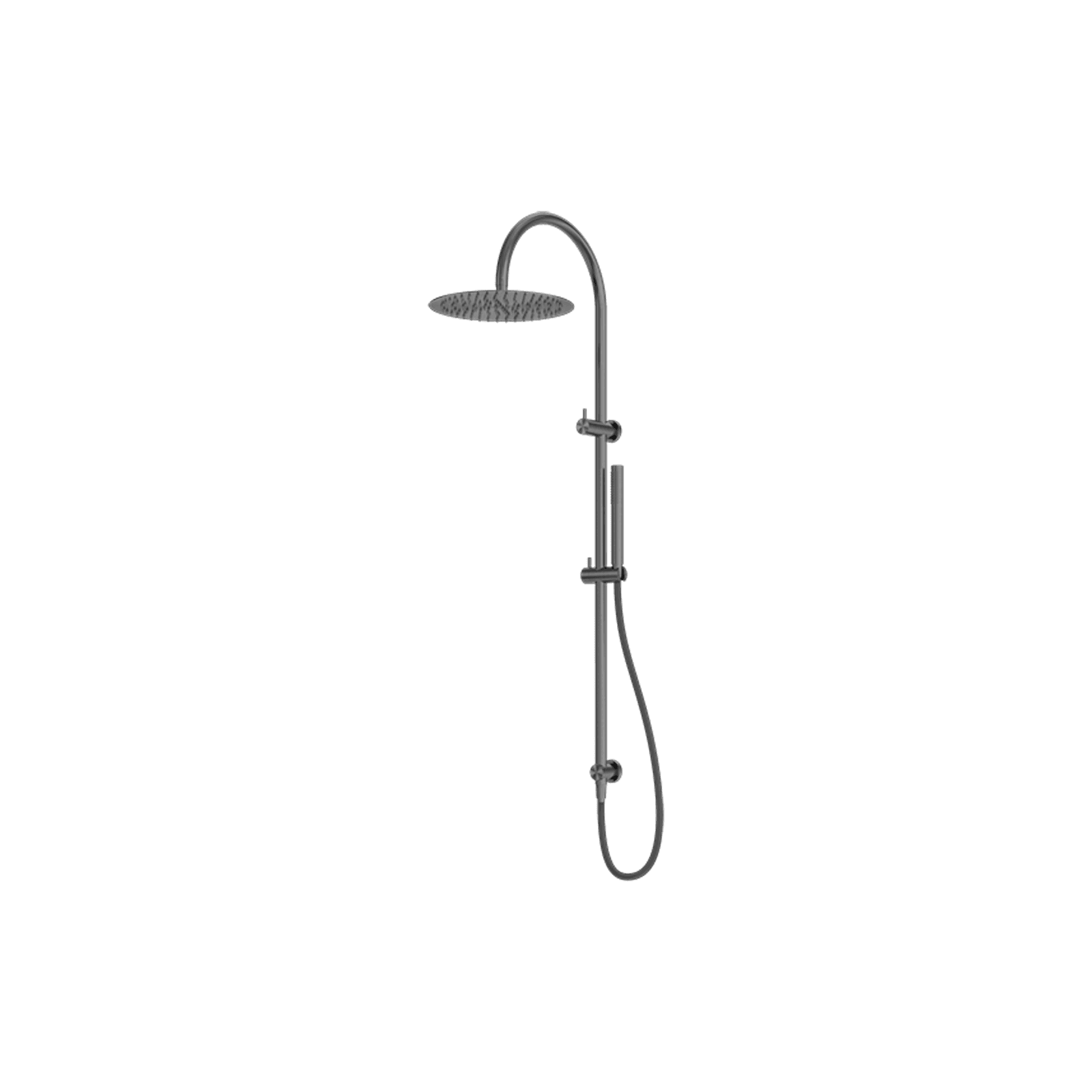 Zen SS316L Twin Shower & Outdoor Shower Hose | Graphite gallery detail image