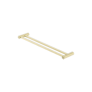 Zen SS316L Double Towel Rail 800mm | Brushed Gold gallery detail image