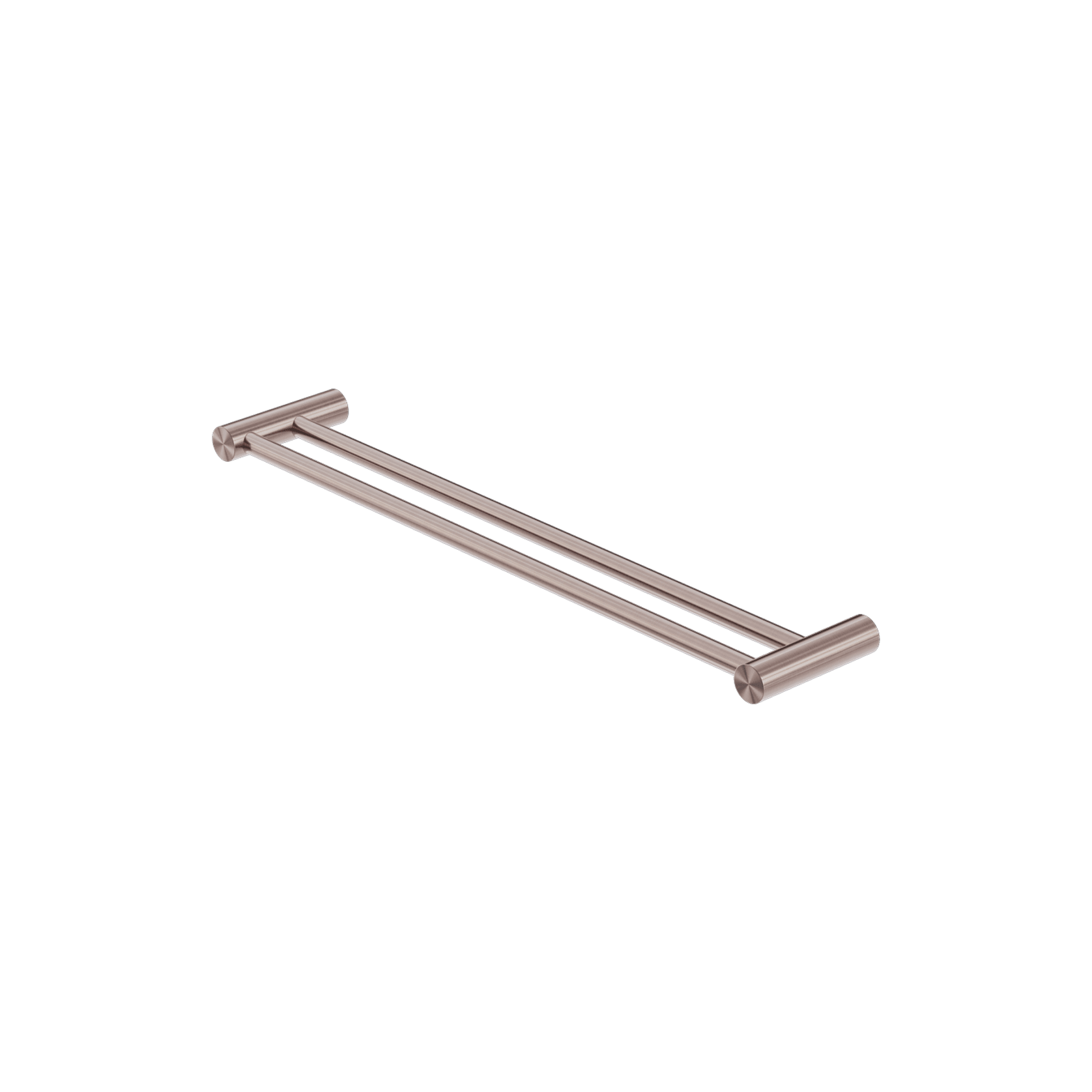 Zen SS316L Double Towel Rail 800mm | Brushed Bronze gallery detail image