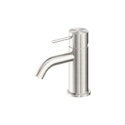Mecca Mini Basin Mixer Brushed Nickel gallery detail image