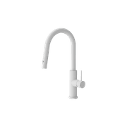 Mecca Smart Sensor Pull Out Kitchen Mixer Matte white gallery detail image
