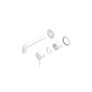 Mecca Wall Basin/Bath Mixer Separate Back Plate 230mm Trim Kits Only Matte White gallery detail image
