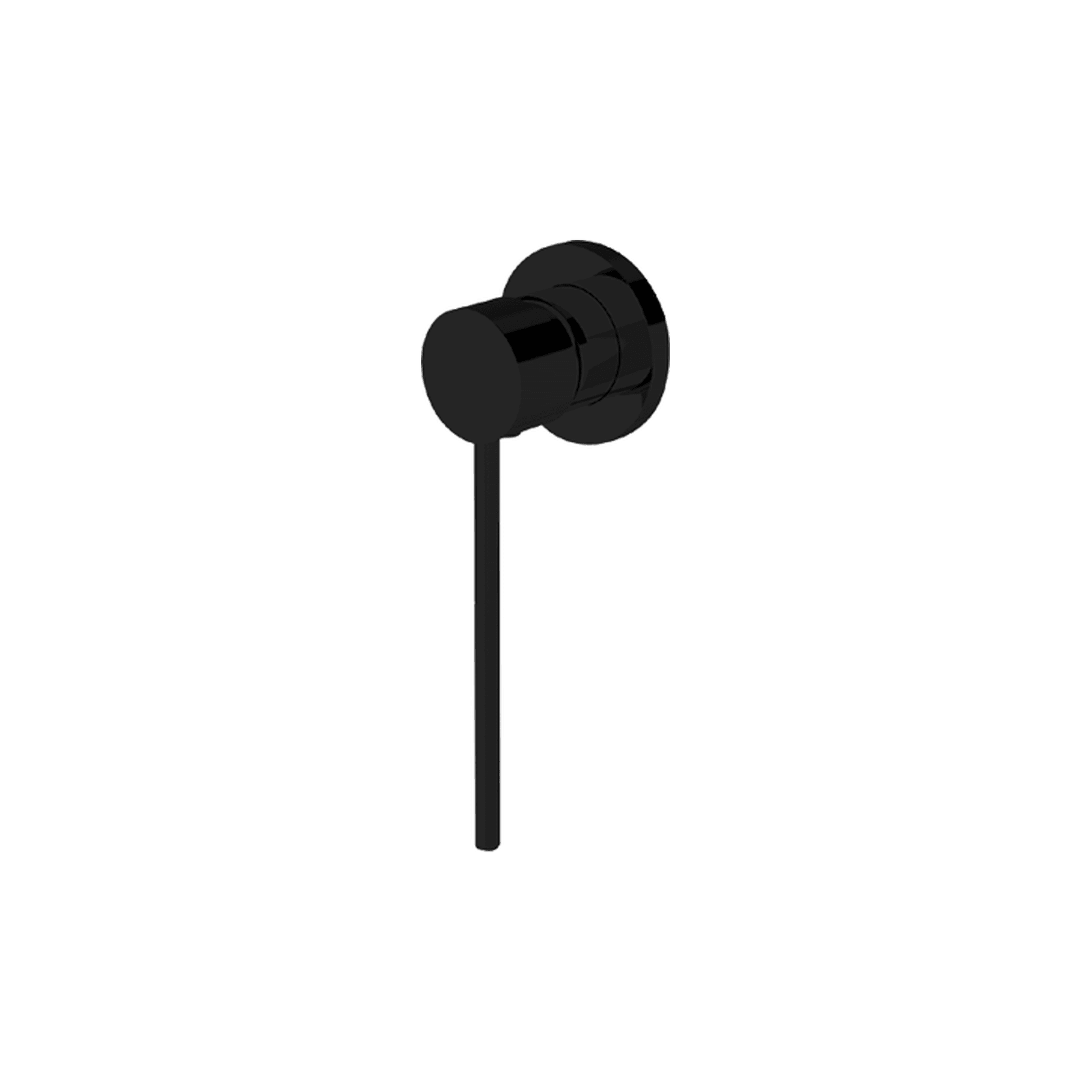 Dolce Care Shower Mixer Matte Black gallery detail image