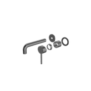 Dolce Wall Basin/Bath Mixer Separate Back Plate Trim Kits Only Gun Metal gallery detail image