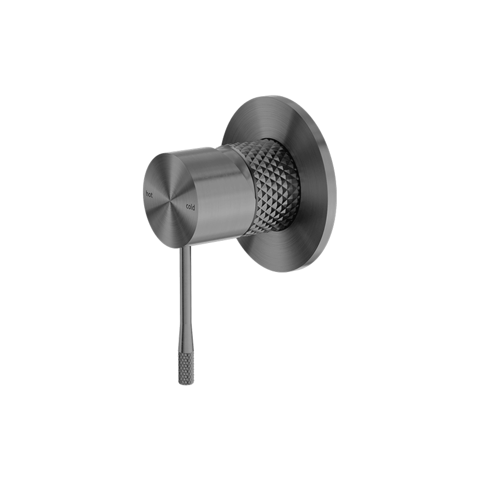 Opal Shower Mixer 80mm Plate Graphite gallery detail image