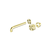 Opal Wall Basin/Bath Set 120mm Kit Brushed Gold gallery detail image