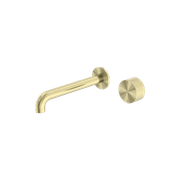Opal Wall Basin/Bath Set 160mm Brushed Gold gallery detail image