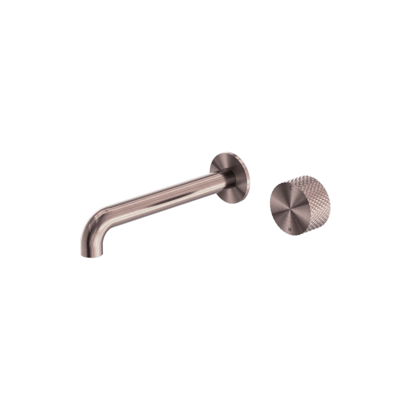 Opal Wall Basin/Bath Set 120mm Brushed Bronze gallery detail image