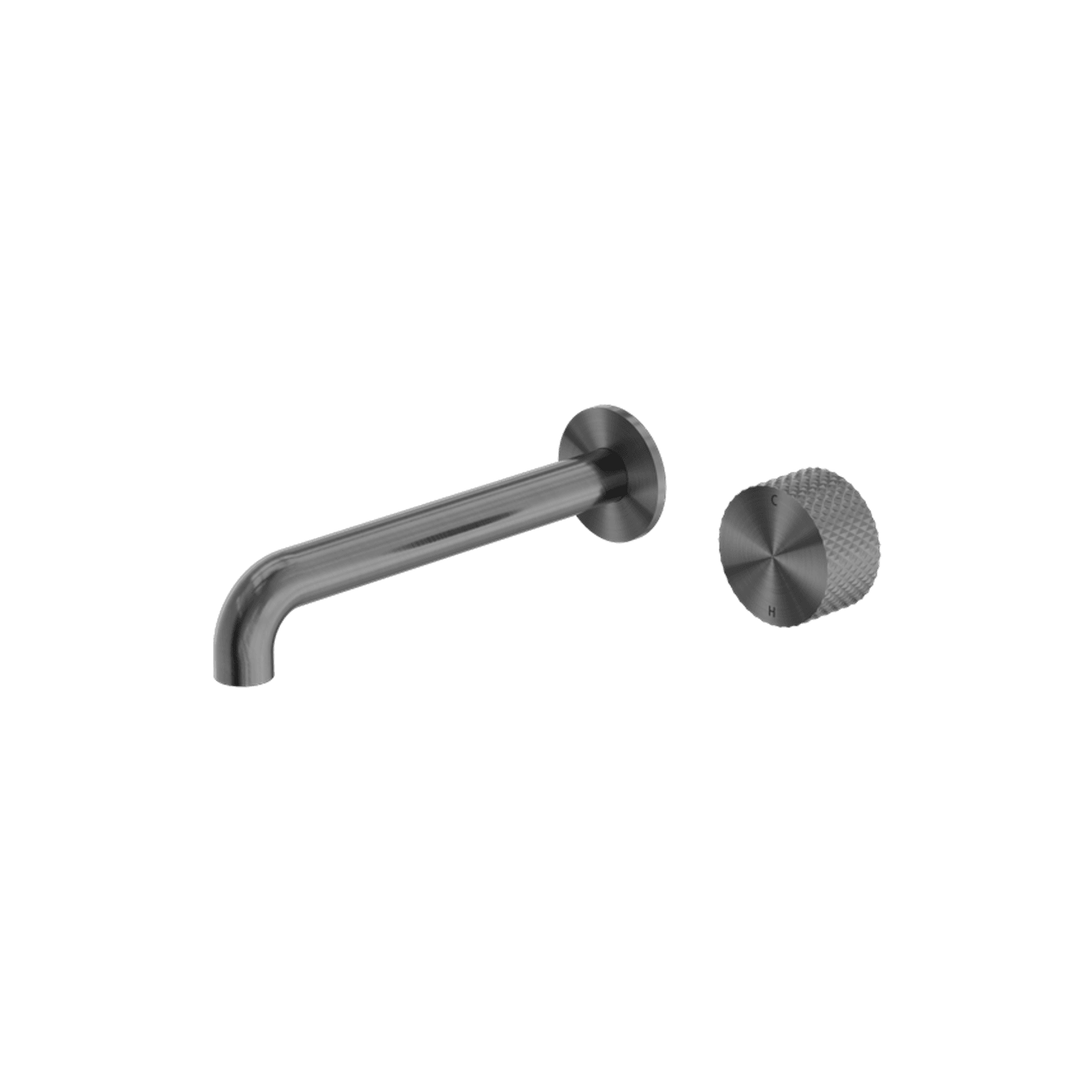Opal Wall Basin/Bath Set 260mm Graphite gallery detail image