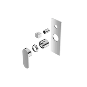 Ecco Shower Mixer With Divertor Trim Kits Only Chrome gallery detail image