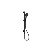 3-Function Shower Rail Matte Black gallery detail image