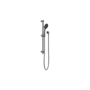 Round Metal Project Shower Rail 4 Star Rating Gun Metal gallery detail image
