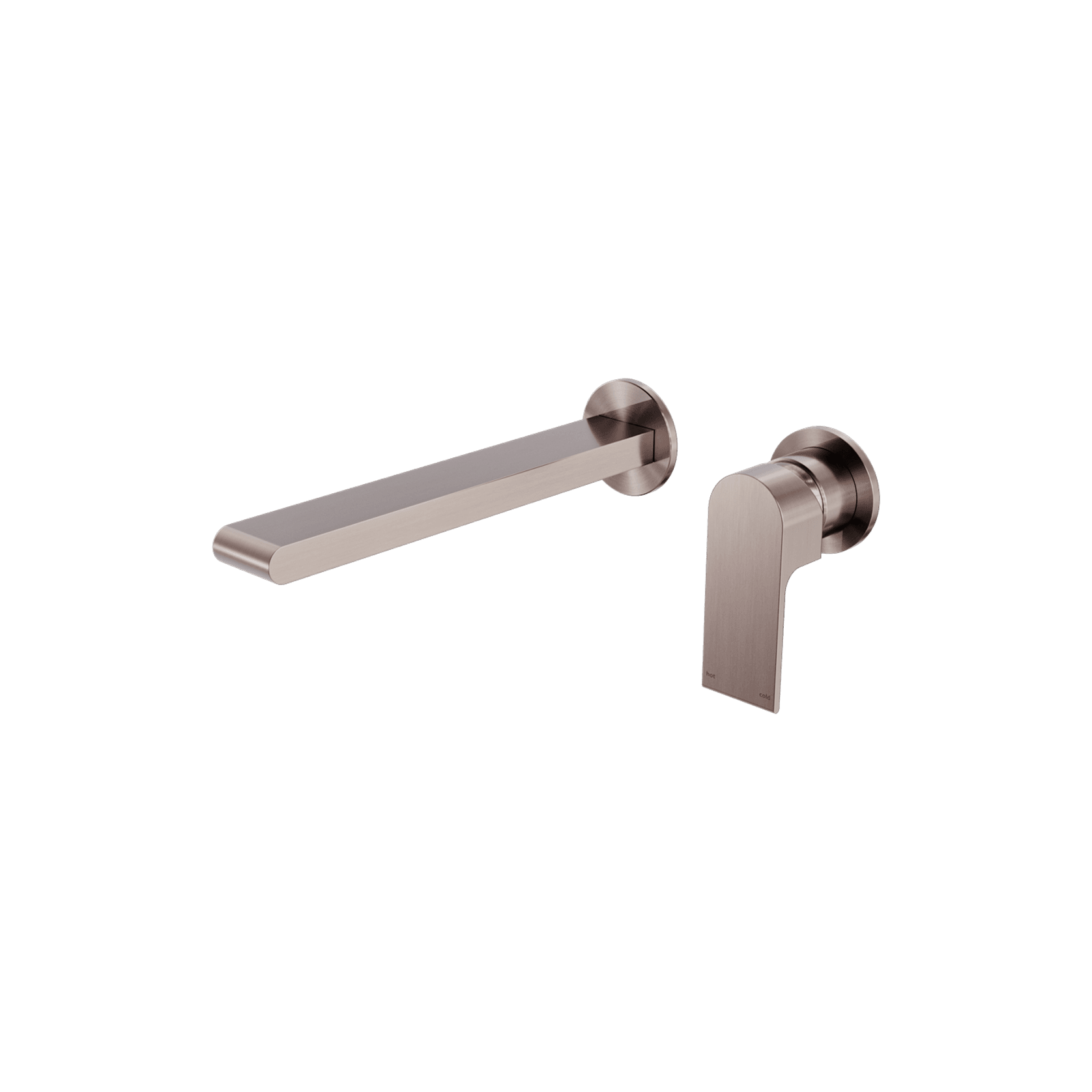Bianca Basin/Bath Mixer Back Plate 230mm | Brushed Bronze gallery detail image
