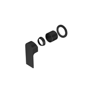 Bianca Shower Mixer 60mm Plate Trim Kits | Matte Black gallery detail image